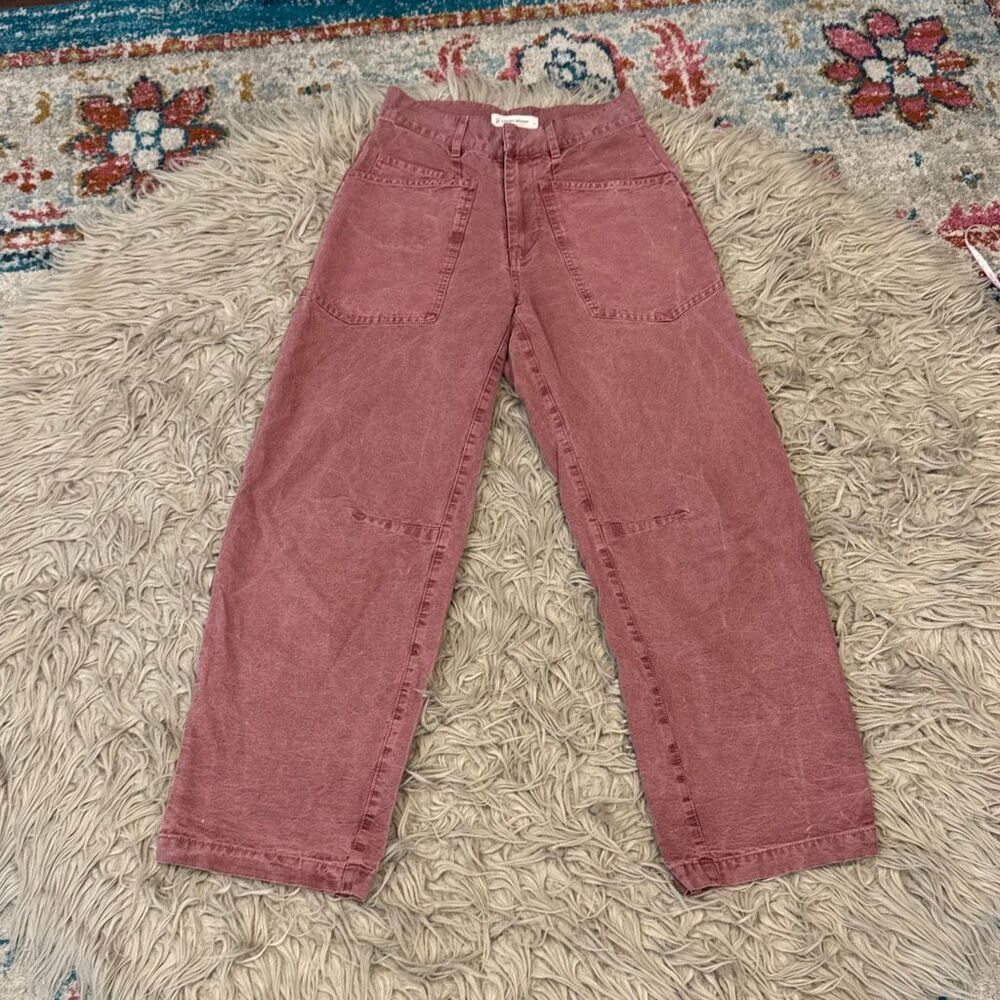 Lucky Brand red work Pants size 0